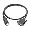 Tripp Lite P581-003 video cable adapter 35.4" (0.9 m) DisplayPort DVI-D Black4