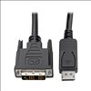 Tripp Lite P581-015 video cable adapter 177.2" (4.5 m) DisplayPort DVI-D Black3