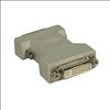 Tripp Lite P118-000 cable gender changer DVI-D DVI-I Beige2