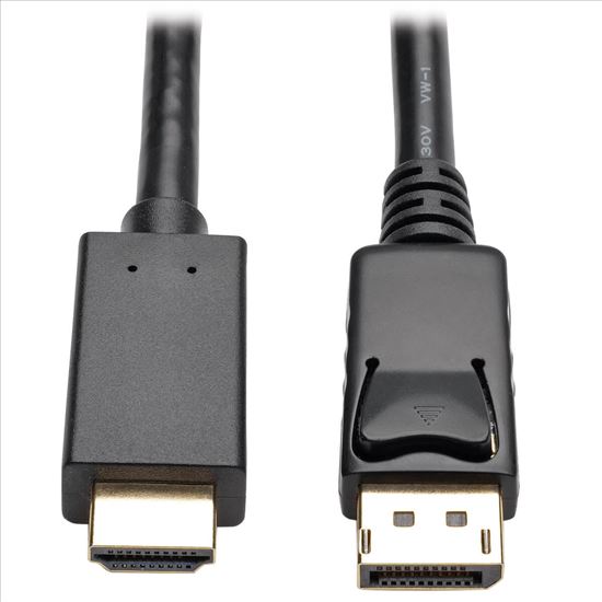 Tripp Lite P582-003-V2-ACT video cable adapter 35.8" (0.91 m) HDMI DisplayPort Black1