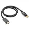 Tripp Lite P582-003-V2-ACT video cable adapter 35.8" (0.91 m) HDMI DisplayPort Black2