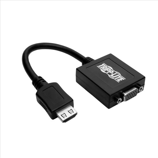 Tripp Lite P131-06N video cable adapter 5.91" (0.15 m) HDMI HD15, 3.5mm Black1