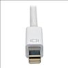 Tripp Lite P137-06N-HD-UHD video cable adapter 6" (0.152 m) Mini DisplayPort HDMI White2