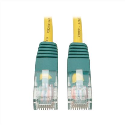 Tripp Lite N010-010-YW networking cable Yellow 120.1" (3.05 m) Cat5e U/UTP (UTP)1