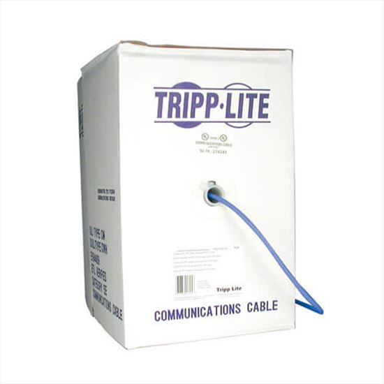 Tripp Lite N020-01K-BL networking cable Blue 12000" (304.8 m) Cat5e U/UTP (UTP)1