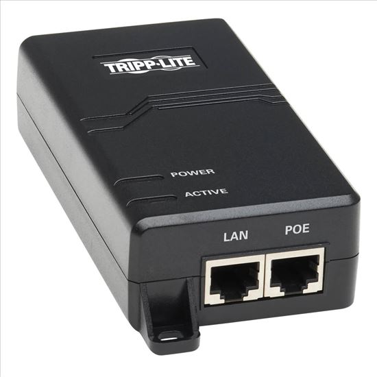 Tripp Lite NPOE-30W-1G PoE adapter Fast Ethernet, Gigabit Ethernet1