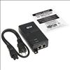 Tripp Lite NPOE-30W-1G PoE adapter Fast Ethernet, Gigabit Ethernet5