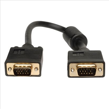 Tripp Lite P502-001 VGA cable 11.8" (0.3 m) VGA (D-Sub) Black1