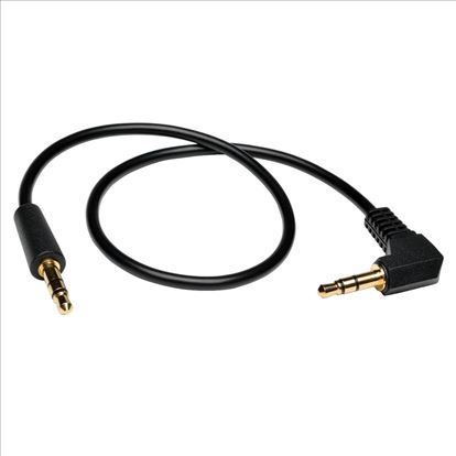 Tripp Lite P312-001-RA audio cable 11.8" (0.3 m) 3.5mm Black1
