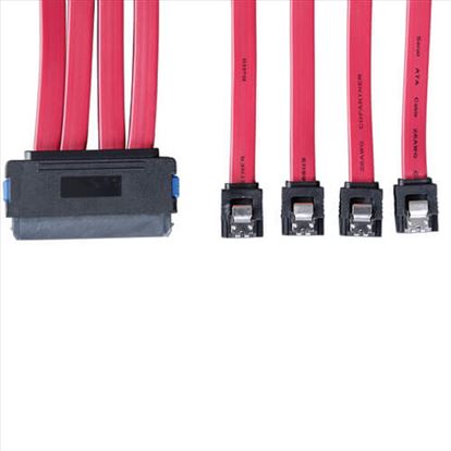Tripp Lite S502-01M Serial Attached SCSI (SAS) cable 39.4" (1 m) Red1