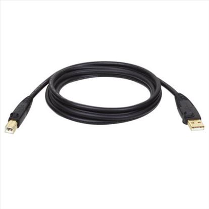 Tripp Lite U022-010 USB cable 120.1" (3.05 m) USB 2.0 USB A USB B Black1