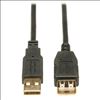 Tripp Lite U024-006 USB cable 72" (1.83 m) USB 2.0 USB A Black1