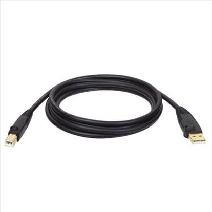 Tripp Lite U022-015 USB cable 177.2" (4.5 m) USB 2.0 USB A USB B Black1