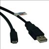 Tripp Lite U050-003 USB cable 35.8" (0.91 m) USB 2.0 USB A Micro-USB B Black2