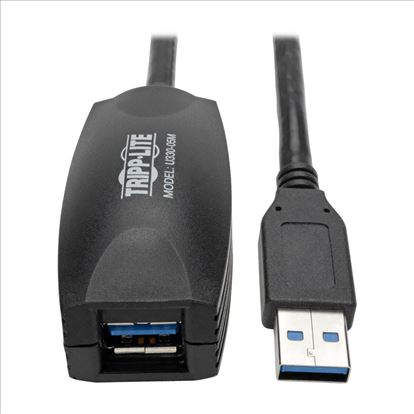 Tripp Lite U330-05M USB cable 192.1" (4.88 m) USB 3.2 Gen 1 (3.1 Gen 1) USB A Black1
