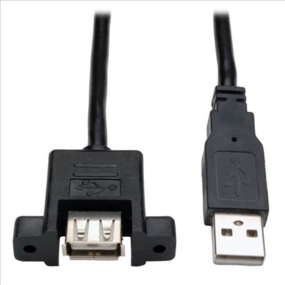 Tripp Lite U024-06N-PM USB cable 5.91" (0.15 m) USB 2.0 USB A Black1