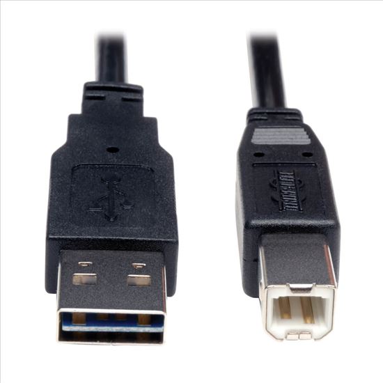 Tripp Lite UR022-006 USB cable 72" (1.83 m) USB 2.0 USB A USB B Black1