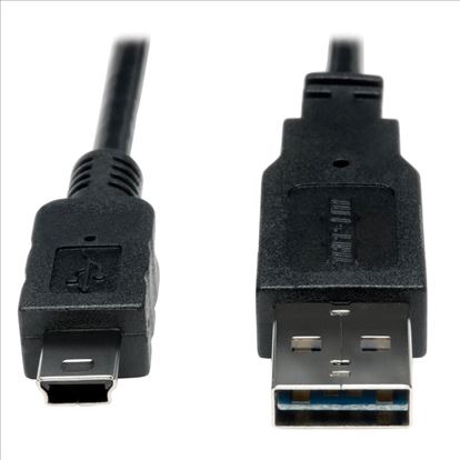 Tripp Lite UR030-003 USB cable 35.8" (0.91 m) USB 2.0 USB A Mini-USB B Black1