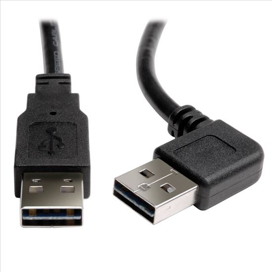 Tripp Lite UR020-006-RA USB cable 72" (1.83 m) USB 2.0 USB A Black1