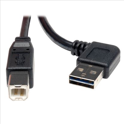 Tripp Lite UR022-003-RA USB cable 35.8" (0.91 m) USB 2.0 USB A USB B Black1