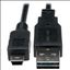 Tripp Lite UR030-001 USB cable 11.8" (0.3 m) USB 2.0 USB A Mini-USB B Black1