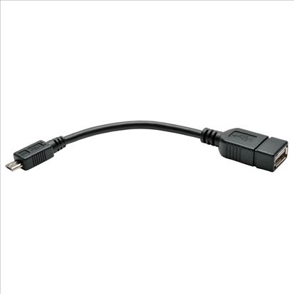 Tripp Lite U052-06N USB cable 5.91" (0.15 m) Micro-USB B USB A Black1