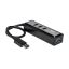 Tripp Lite U360-004-MINI interface hub 5000 Mbit/s Black1