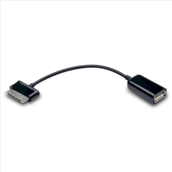 Tripp Lite U054-06N mobile phone cable Black 5.91" (0.15 m) 30-pin Samsung USB A1