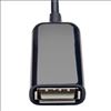 Tripp Lite U054-06N mobile phone cable Black 5.91" (0.15 m) 30-pin Samsung USB A3