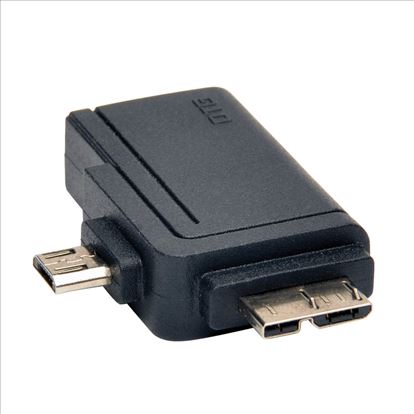 Tripp Lite U053-000-OTG cable gender changer Micro USB 2.0 B, Micro USB 3.0 B USB A Black1