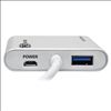 Tripp Lite U360-004-AL interface hub USB 3.2 Gen 1 (3.1 Gen 1) Type-A 5000 Mbit/s Silver3