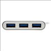 Tripp Lite U360-004-AL interface hub USB 3.2 Gen 1 (3.1 Gen 1) Type-A 5000 Mbit/s Silver4