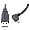 Tripp Lite UR05C-003-RB USB cable 35.8" (0.91 m) USB A Micro-USB B Black1