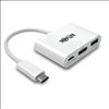 Tripp Lite U444-06N-HU-C interface hub USB 3.2 Gen 1 (3.1 Gen 1) Type-C 5000 Mbit/s White1