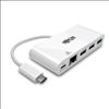 Tripp Lite U460-003-3AG-C interface hub USB 3.2 Gen 1 (3.1 Gen 1) Type-C 5000 Mbit/s White1