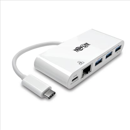 Tripp Lite U460-003-3AG-C interface hub USB 3.2 Gen 1 (3.1 Gen 1) Type-C 5000 Mbit/s White1