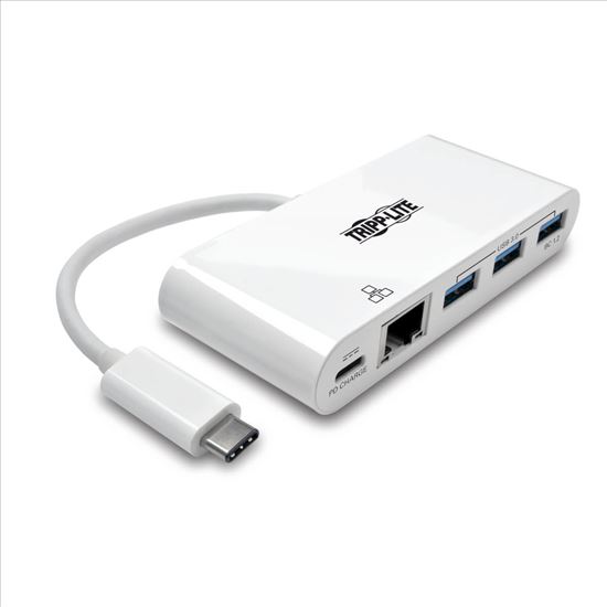 Tripp Lite U460-003-3AG-C interface hub USB 3.2 Gen 1 (3.1 Gen 1) Type-C 5000 Mbit/s White1