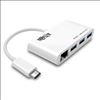 Tripp Lite U460-003-3AG interface hub USB 3.2 Gen 1 (3.1 Gen 1) Type-C 5000 Mbit/s White1