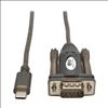Tripp Lite U209-005-C serial cable Black 59.8" (1.52 m) DB9 USB-C2