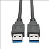 Tripp Lite U320-003-BK USB cable 35.4" (0.9 m) USB 3.2 Gen 1 (3.1 Gen 1) USB A Black1