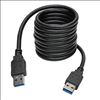 Tripp Lite U320-006-BK USB cable 70.9" (1.8 m) USB 3.2 Gen 1 (3.1 Gen 1) USB A Black2