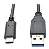 Tripp Lite U428-003-G2 USB cable 72" (1.83 m) USB 3.2 Gen 2 (3.1 Gen 2) USB C USB A Black1