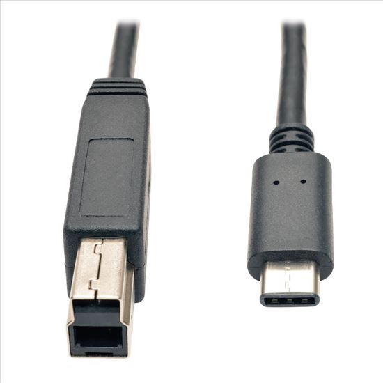 Tripp Lite U422-003-G2 USB cable 35.4" (0.9 m) USB 3.2 Gen 2 (3.1 Gen 2) USB C USB B Black1