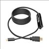 Tripp Lite U444-006-H video cable adapter 70.9" (1.8 m) USB Type-C HDMI Black1