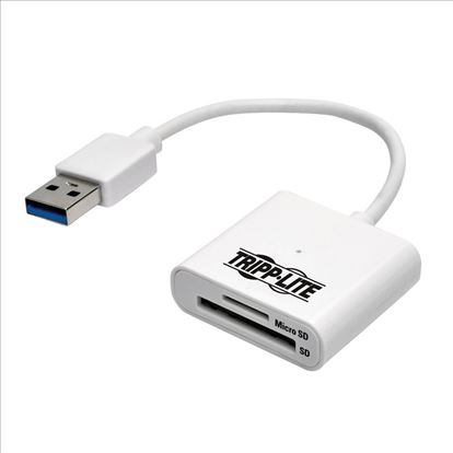 Tripp Lite U352-06N-SD card reader USB 3.2 Gen 1 (3.1 Gen 1) White1