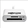 Tripp Lite U352-06N-SD card reader USB 3.2 Gen 1 (3.1 Gen 1) White3