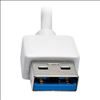 Tripp Lite U352-06N-SD card reader USB 3.2 Gen 1 (3.1 Gen 1) White4