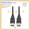 Tripp Lite U325-006 USB cable 72" (1.83 m) USB 3.2 Gen 1 (3.1 Gen 1) USB A Black6