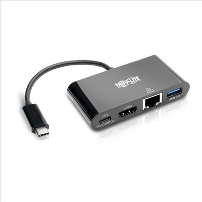 Tripp Lite U444-06N-HGUB-C interface hub USB 3.2 Gen 2 (3.1 Gen 2) Type-C 5000 Mbit/s Black1