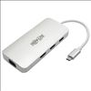 Picture of Tripp Lite U442-DOCK12-S laptop dock/port replicator USB 3.2 Gen 2 (3.1 Gen 2) Type-C Silver